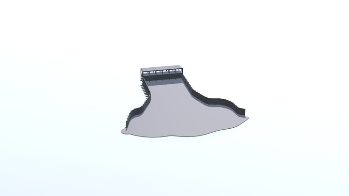 PISCINA AGRESTE WATER PARK - 2000m² 3D Model