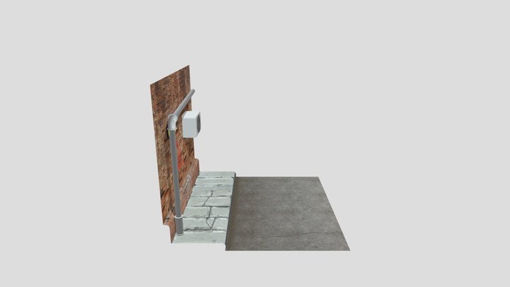 Alley 3D Model