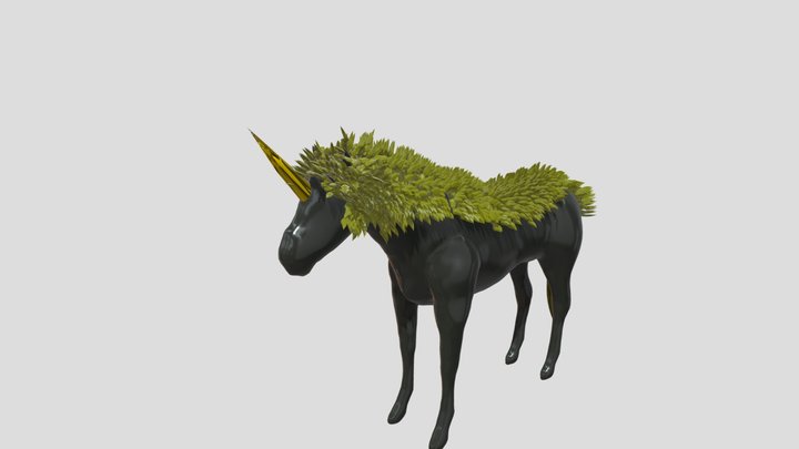 unicorn 3D Model