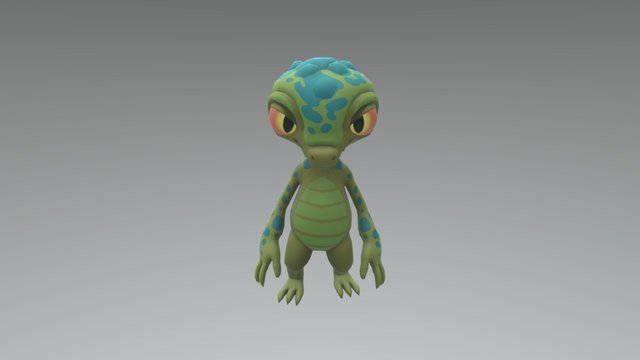 Lizard 3D Model