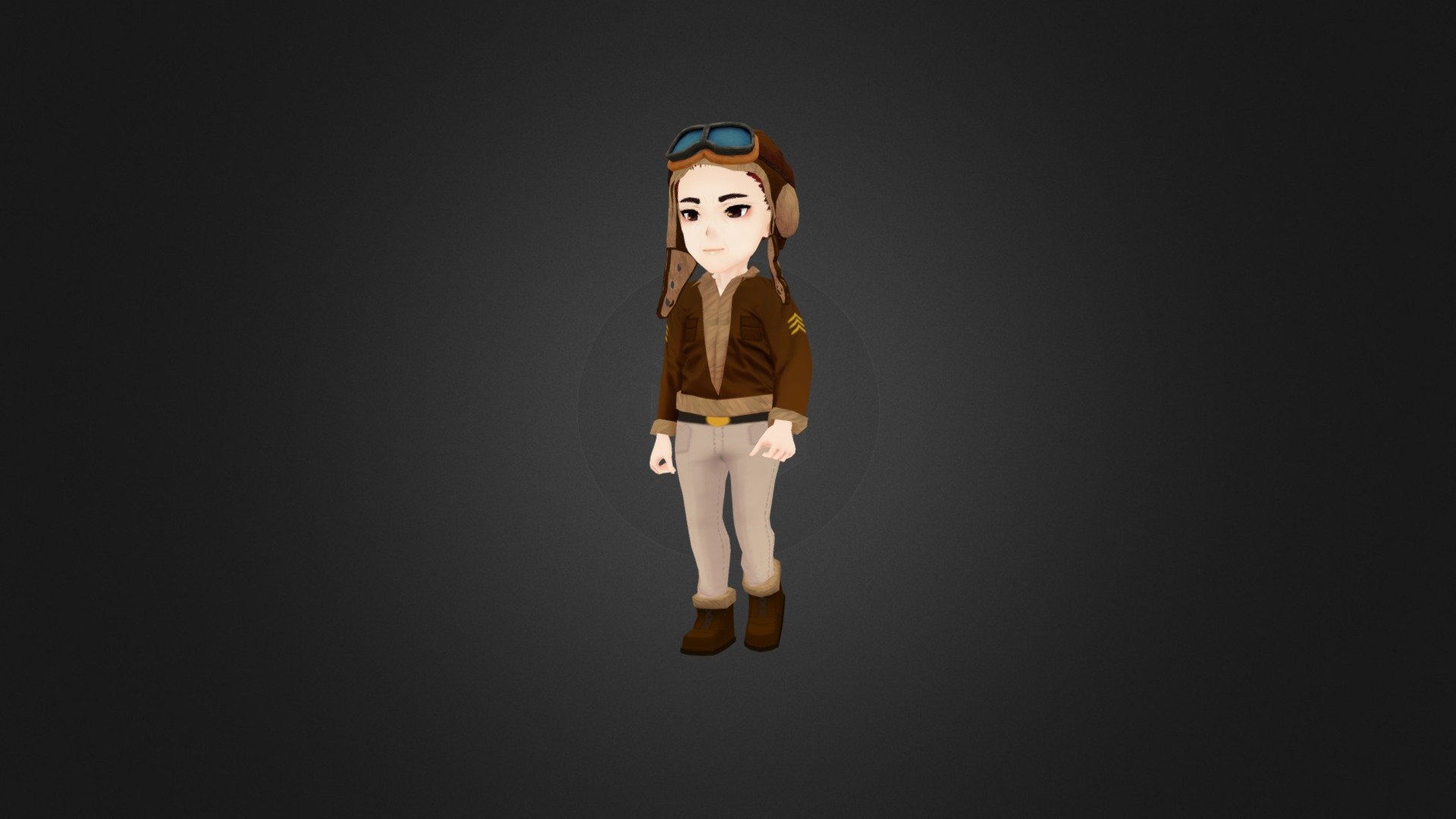 Aviador (Aviator) - 3D model by ZetoDigitalArt (@zetovirtualdesigns ...