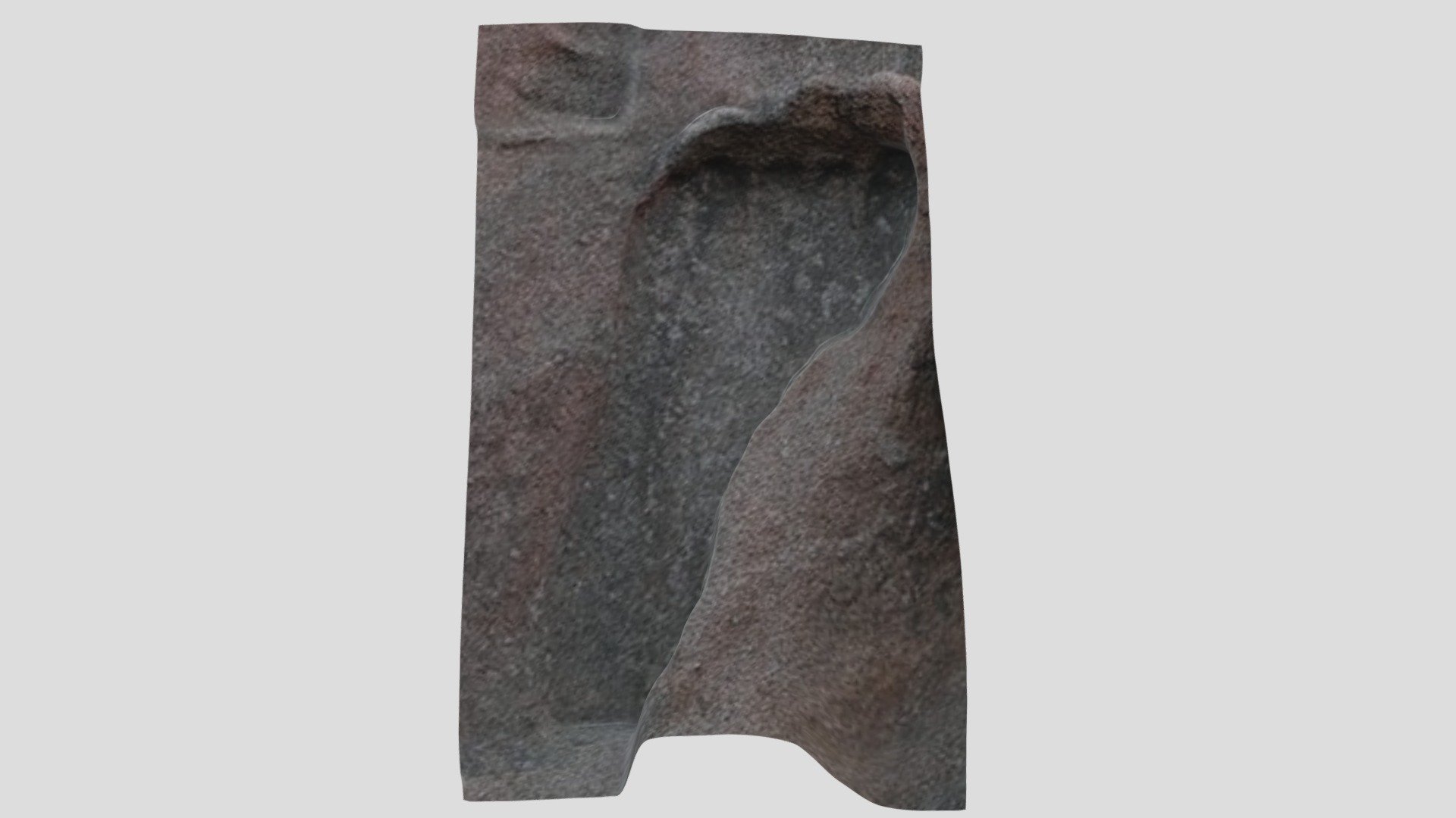 Giant foot print in South africa - Download Free 3D model by Mars_Pics ...