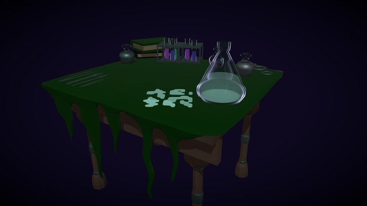 Alchemical Laboratory 3D Model