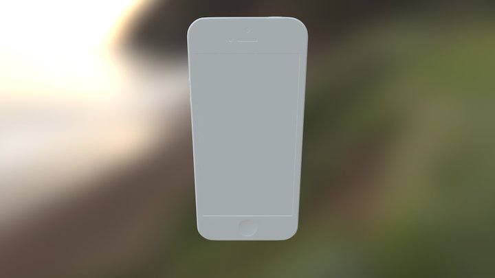iPhone SE 3D Model
