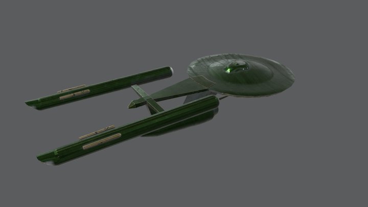 Starship 3D Model