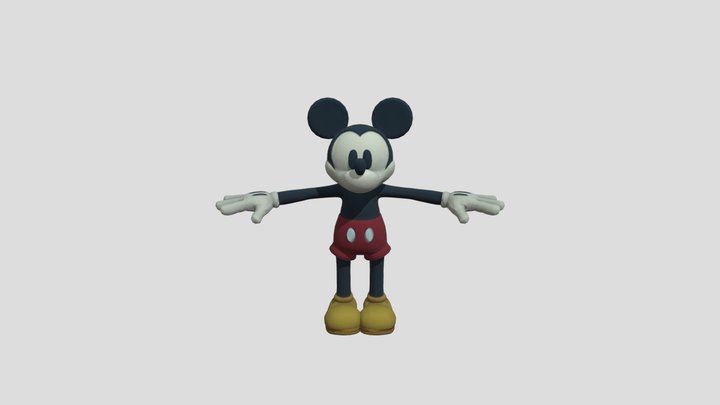 PC Computer - Epic Mickey 2 The Power of Two - M 3D Model