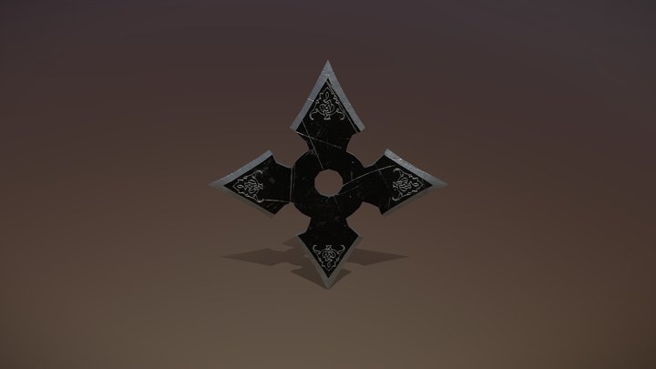 Shuriken4 3D Model