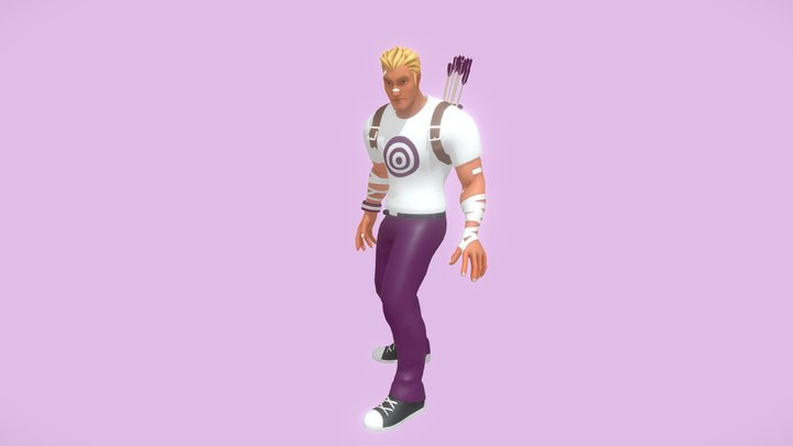 Hawkeye 3D Model