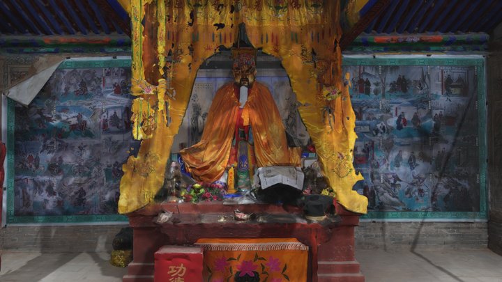 Shanxi Site 021 - Huadu Temple, Daixian County 3D Model