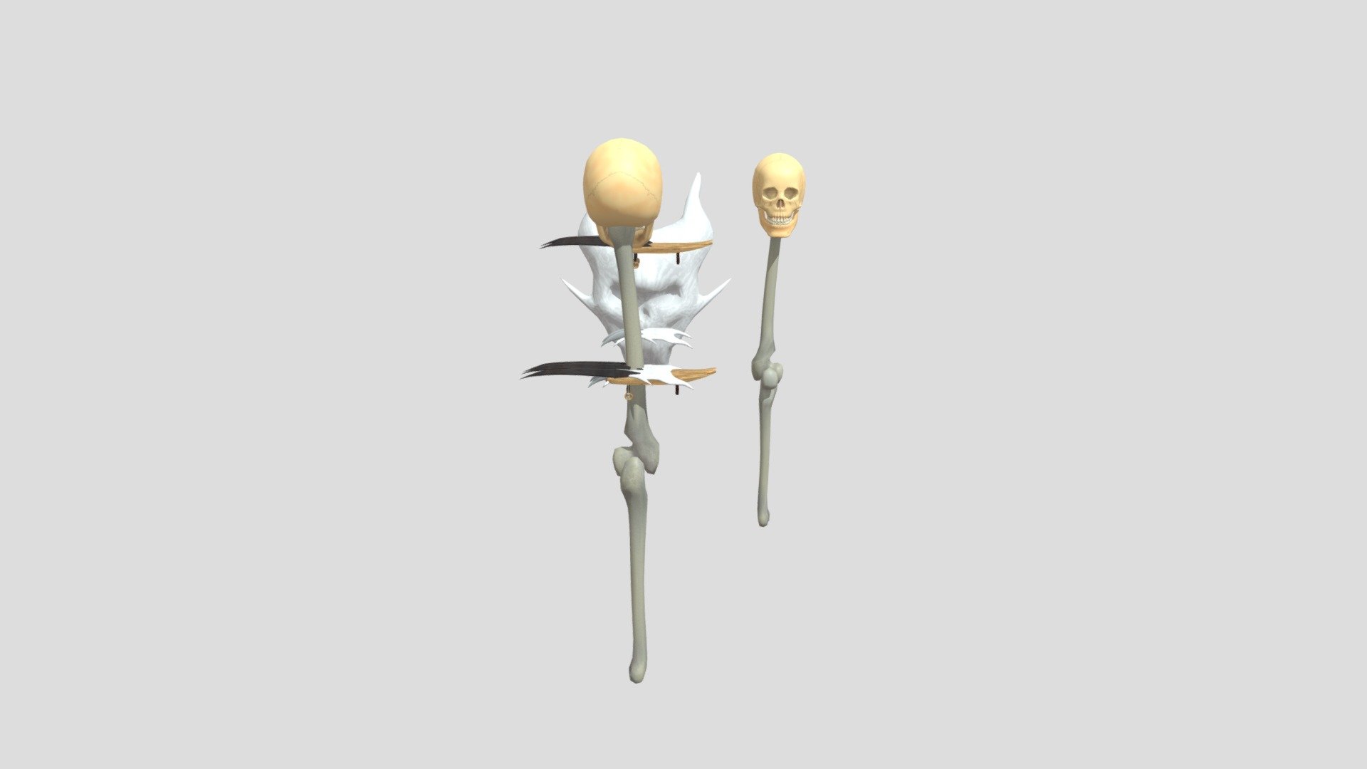 Ninja Claws and Bone Weapons