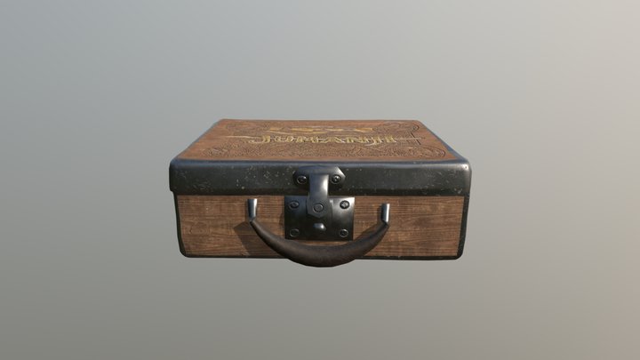 Jumanji Suitcase 3D Model