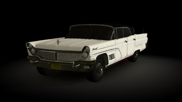 Lincoln Continental 1960 3D Model