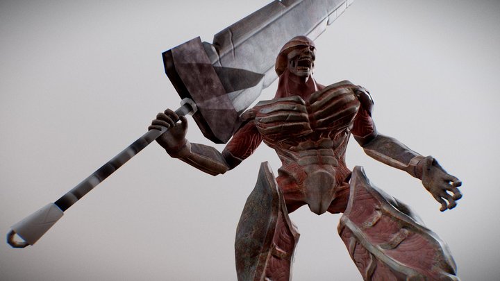 Fantazy Knight 3D Model