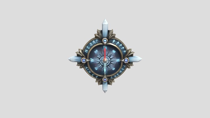 Aetheric Compass 3D Model