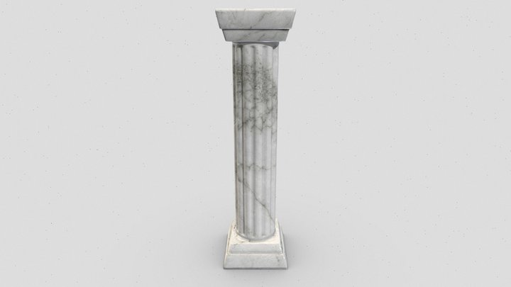 Classic Column 3D Model