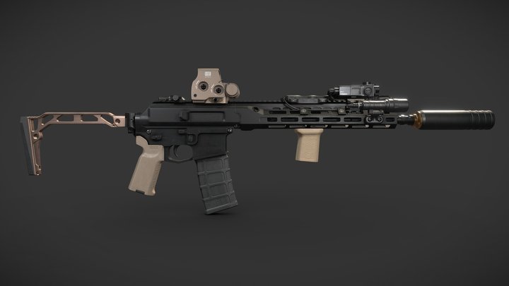 BRN-180 Gen3 3D Model