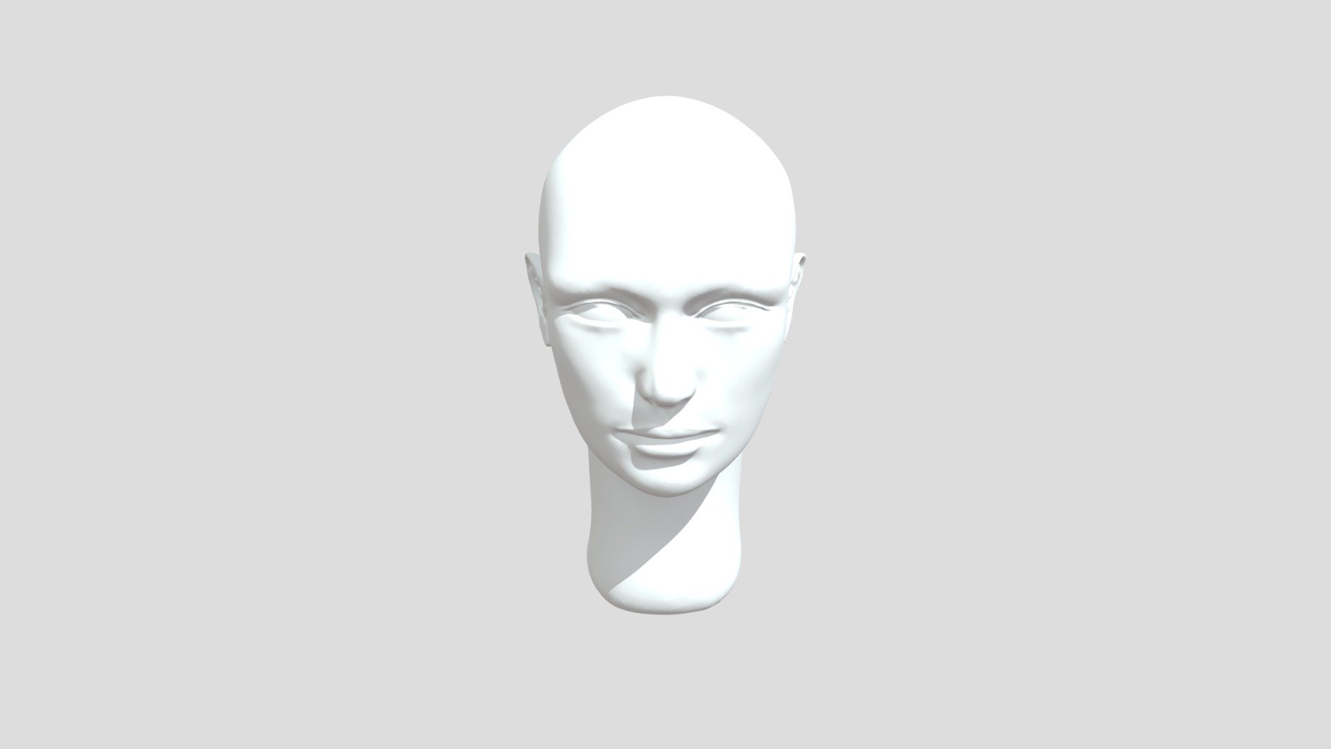 Stylized human bust procreate ready - 3D model by Dale Arts ...