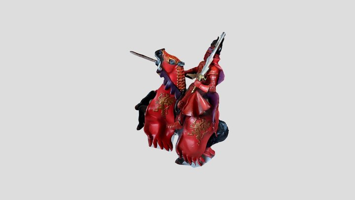 The Red knight 3D Model