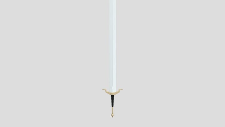 Long Sword 3D Model