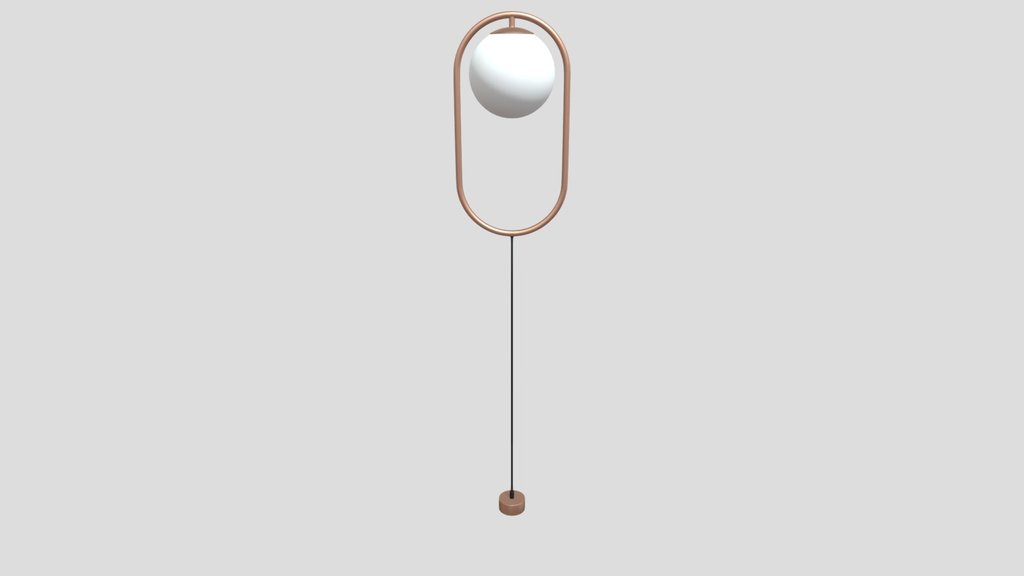 Bauhaus Oval Lamp Small