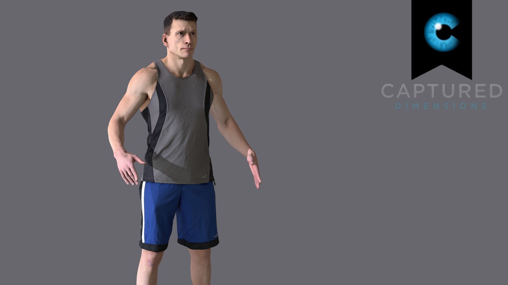 pose reference 3d model