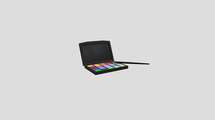 Makeup Palette 3D Model