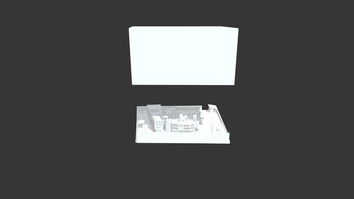 SkyWings - Game Level design 3D Model