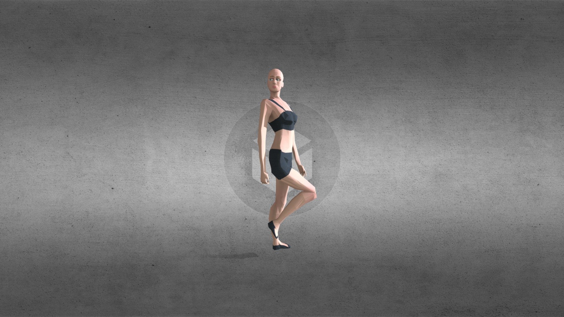 Female_reference - 3D model by AmandaCarmona [f01fde2] - Sketchfab