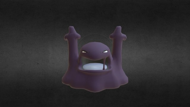 Muk for Pixelmon: Version 3.0.2 (897 Faces) 3D Model