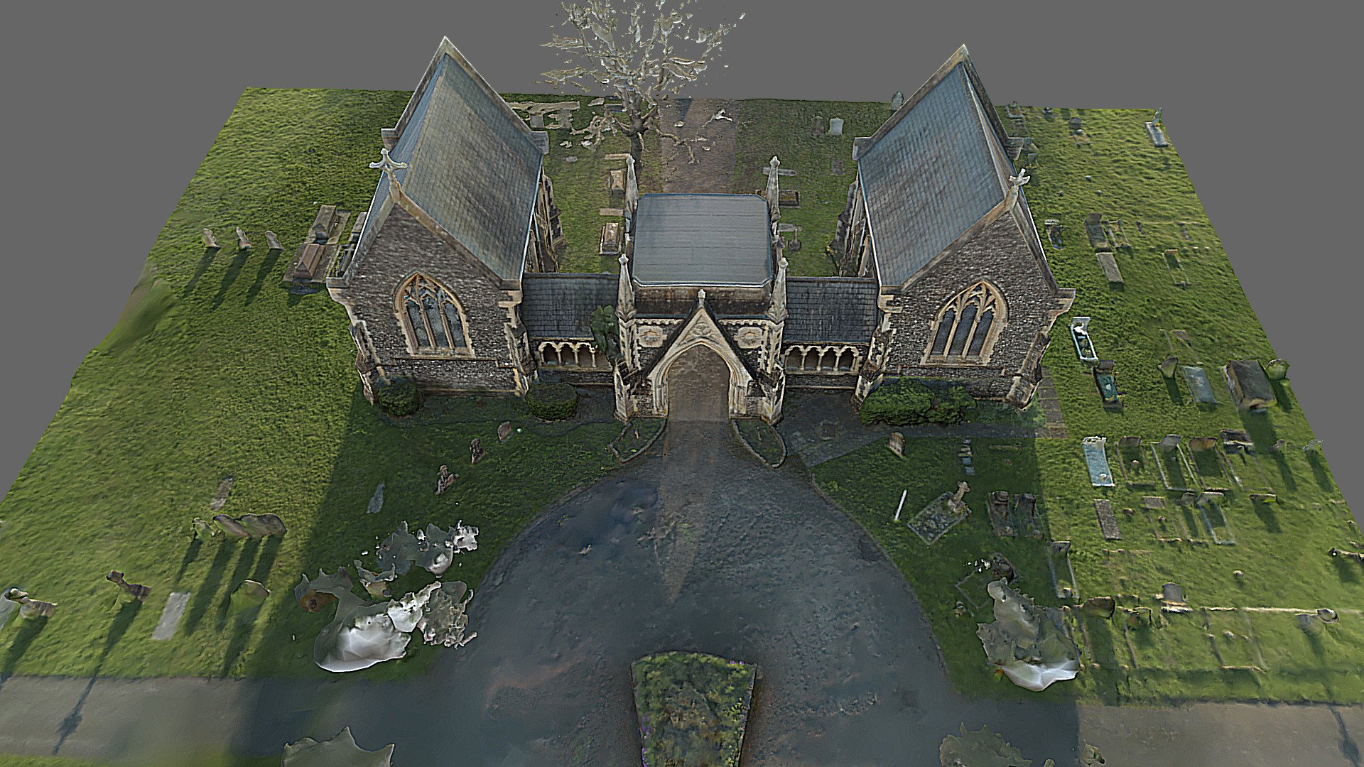 Cemetary Chapel - Chichester UK - Download Free 3D model by Arena 360 ...