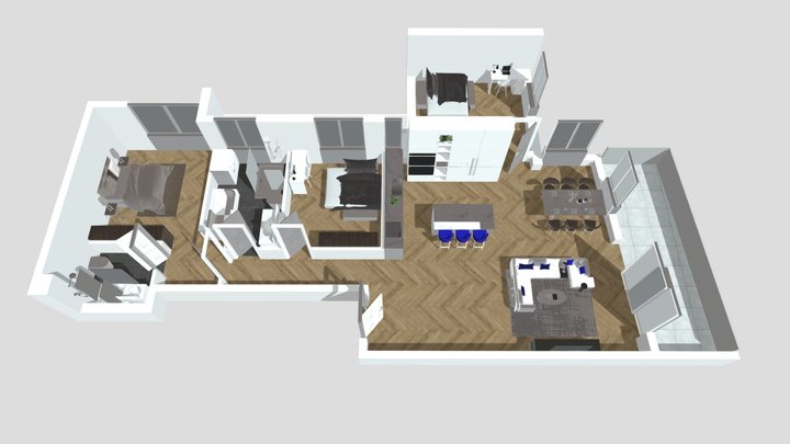 floor 6 fbx 3D Model