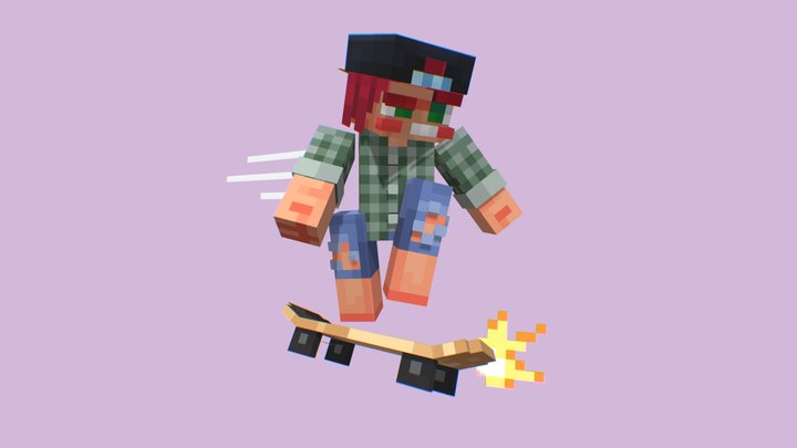 Skater boy 3D Model
