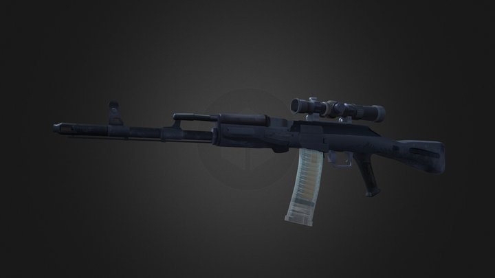 Rifle Project 3D Model