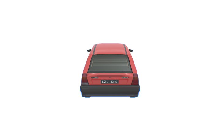 Citroën AX 3D Model