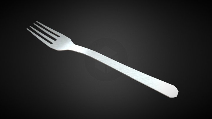 Fork! 3D Model
