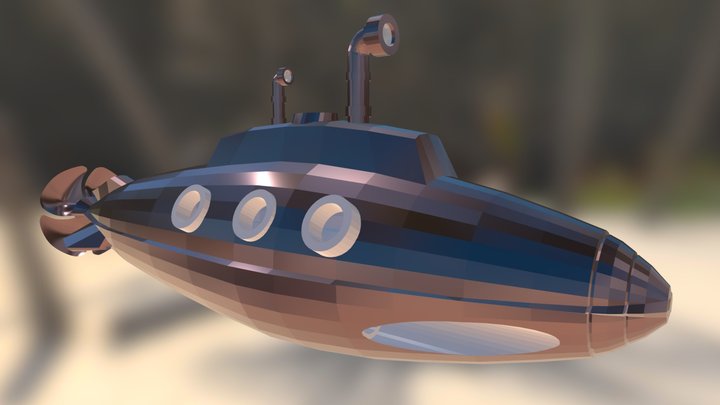 Submarino 3D Model