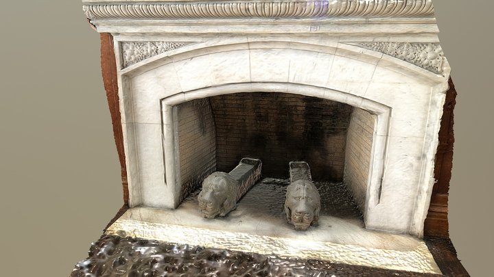 Fireplace in Jennings 3D Model