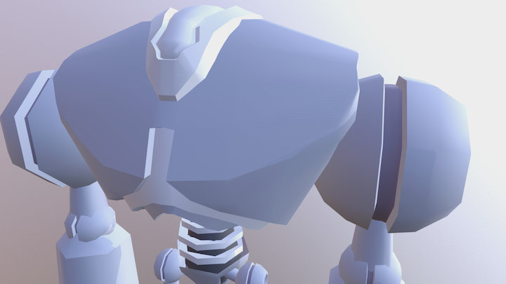 Finished Robot 3D Model