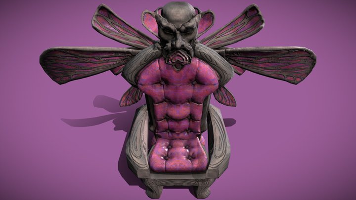 Throne 24-25 3D Model