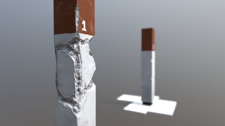 Props pillars 3D Model