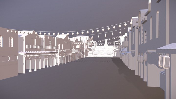 Spirited Away Blocking 3D Model