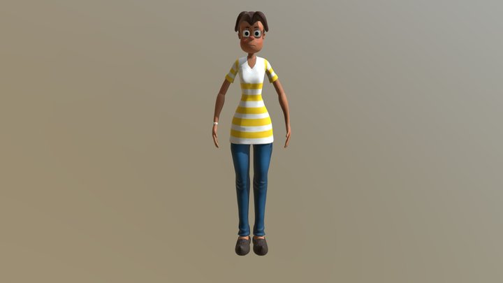 Cloe01 3D Model