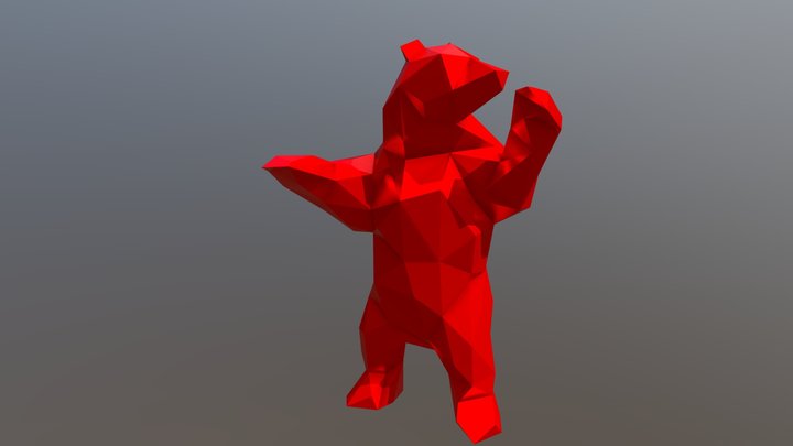 Veilhan Bear 3D Model