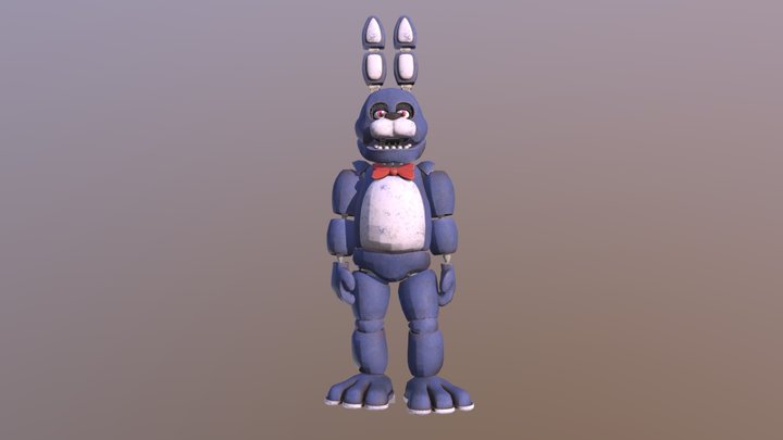 Bonnie Five Night's At Freddy's: Help Wanted - Download Free 3D model by  RandomFnafUserlol (@RandomUserlololol) [bbdf052]