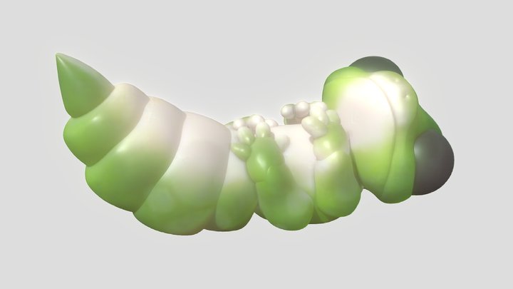 gecko colour morph2 3D Model