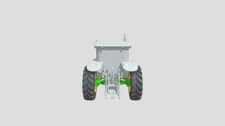 Tractor Body And Detail 3D Model