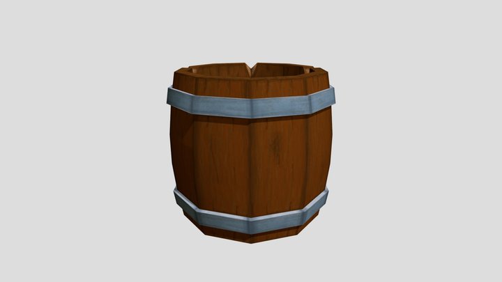 Barrel 3D Model