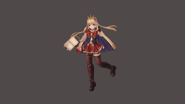 granblue fantasy Cagliostro 3D Model