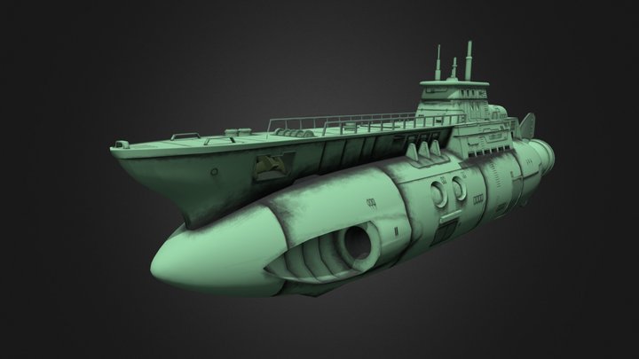 GLD-00 (Arranged Garfish) 3D Model