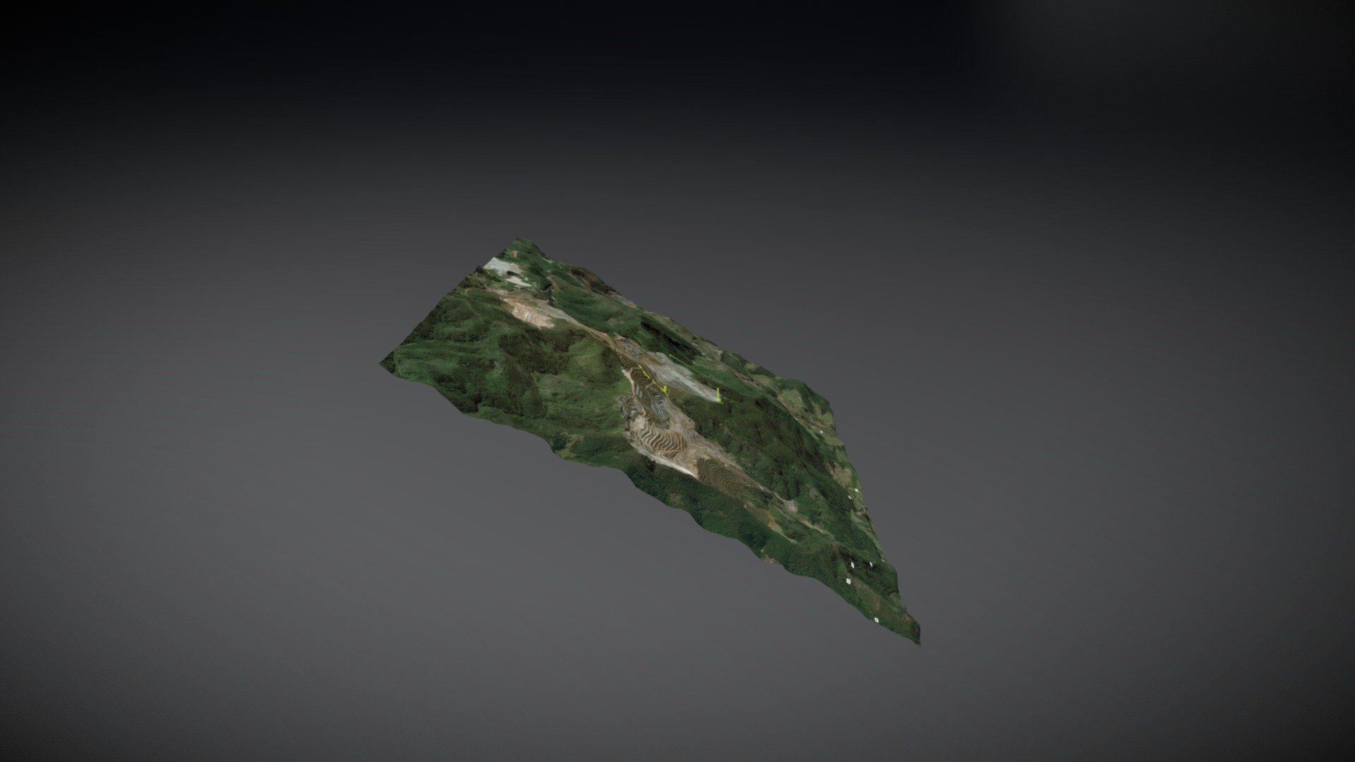 3D MODEL - Santa Bárbara Mine Project